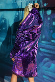 Cosmic Sparkle Flip Sequin Kimono (More colors and patterns!)
