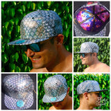 ** SALE** Grass Roots - Cosmic Holographic Snap Back Hats